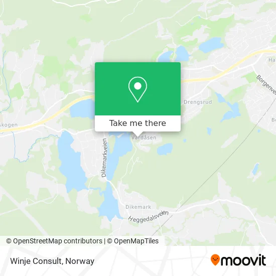 Winje Consult map