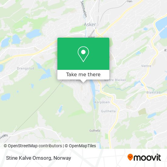 Stine Kalve Omsorg map