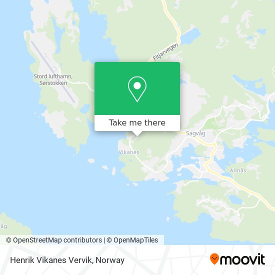 Henrik Vikanes Vervik map