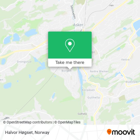 Halvor Høgset map