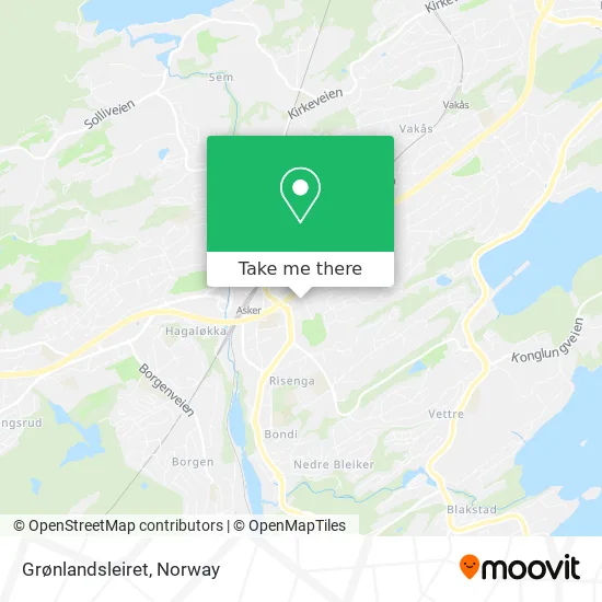 Grønlandsleiret map