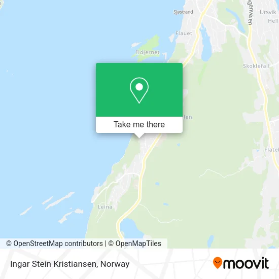 Ingar Stein Kristiansen map