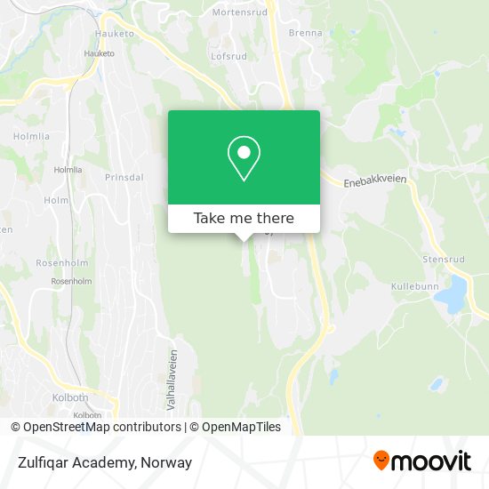 Zulfiqar Academy map