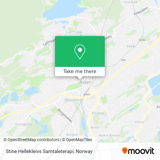 Stine Hellekleivs Samtaleterapi map