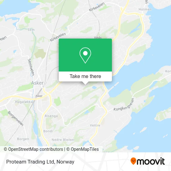 Proteam Trading Ltd map