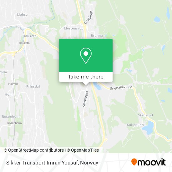Sikker Transport Imran Yousaf map