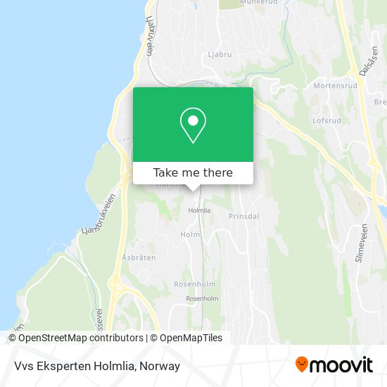 Vvs Eksperten Holmlia map