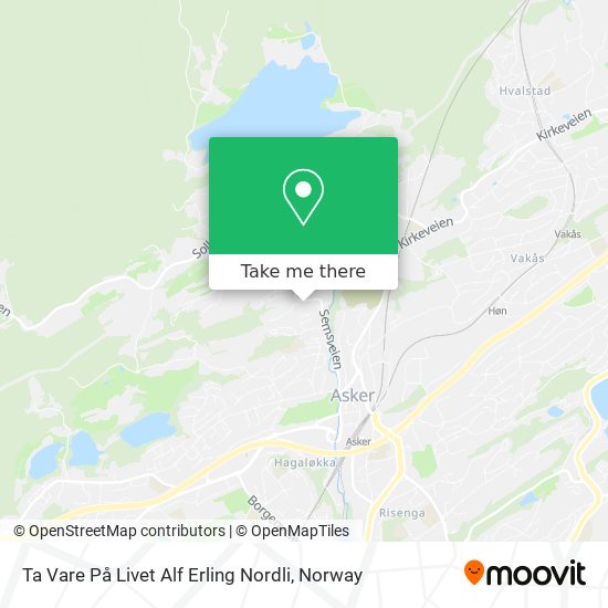 Ta Vare På Livet Alf Erling Nordli map