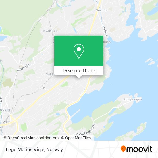 Lege Marius Vinje map