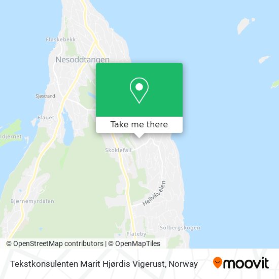 Tekstkonsulenten Marit Hjørdis Vigerust map