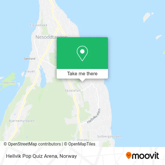 Hellvik Pop Quiz Arena map