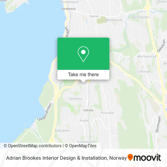 Adrian Brookes Interior Design & Installation map