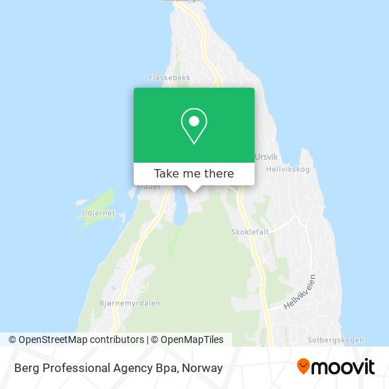 Berg Professional Agency Bpa map