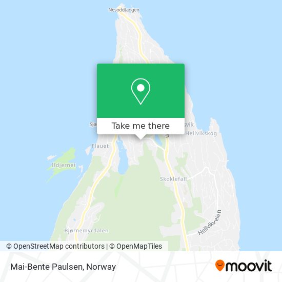 Mai-Bente Paulsen map