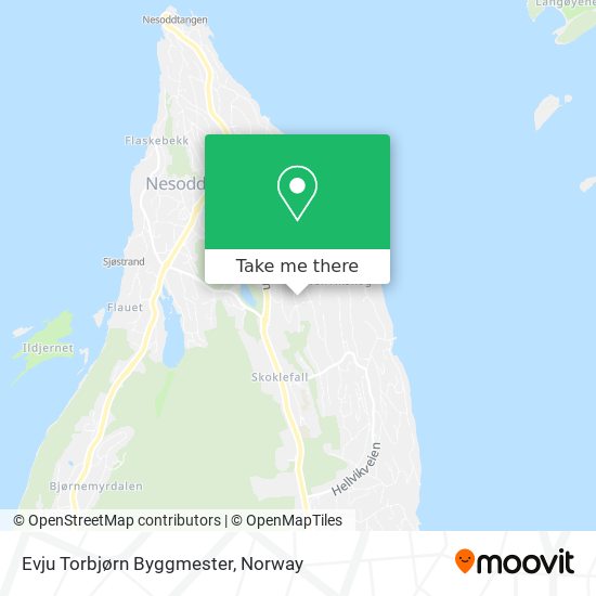 Evju Torbjørn Byggmester map