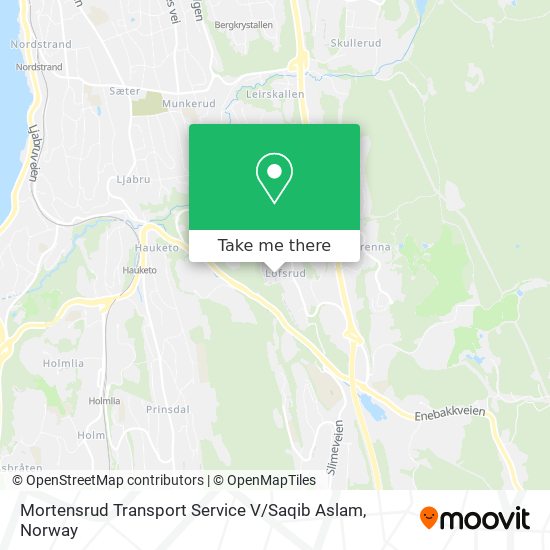 Mortensrud Transport Service V / Saqib Aslam map