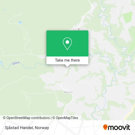 Sjåstad Handel map