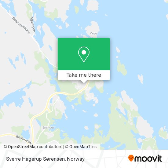 Sverre Hagerup Sørensen map