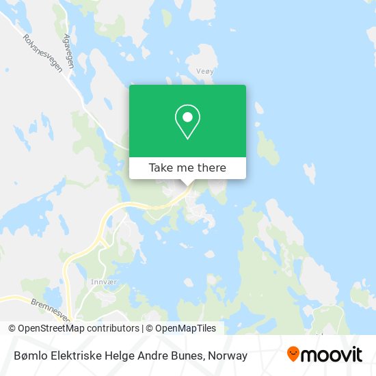 Bømlo Elektriske Helge Andre Bunes map