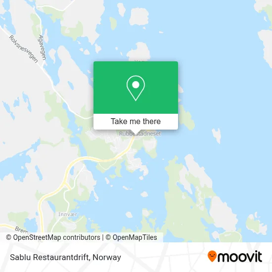 Sablu Restaurantdrift map