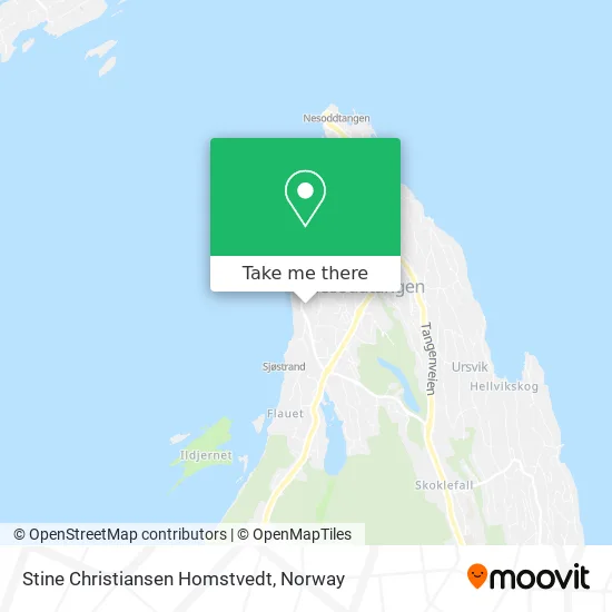 Stine Christiansen Homstvedt map