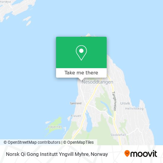 Norsk Qi Gong Institutt Yngvill Myhre map