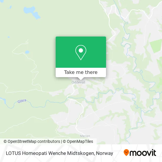 LOTUS Homeopati Wenche Midtskogen map