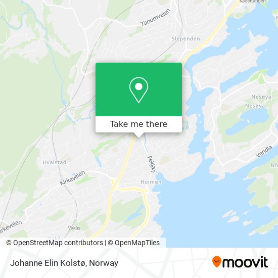 Johanne Elin Kolstø map