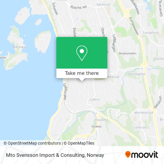 Mto Svensson Import & Consulting map