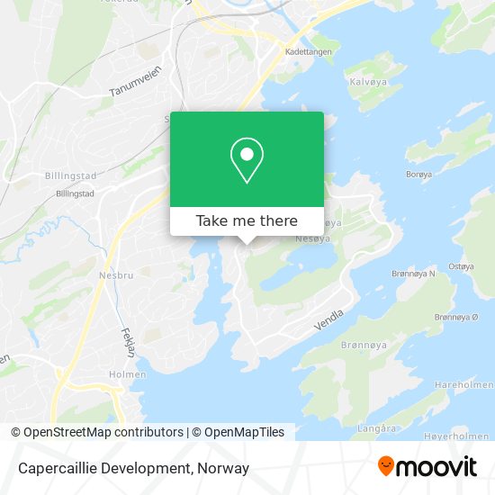 Capercaillie Development map