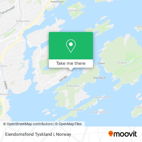 Eiendomsfond Tyskland i map