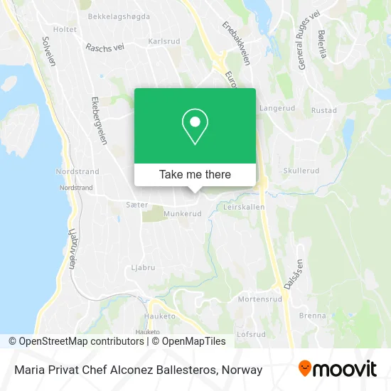 Maria Privat Chef Alconez Ballesteros map