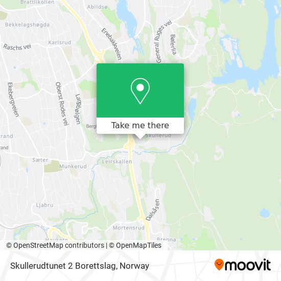 Skullerudtunet 2 Borettslag map