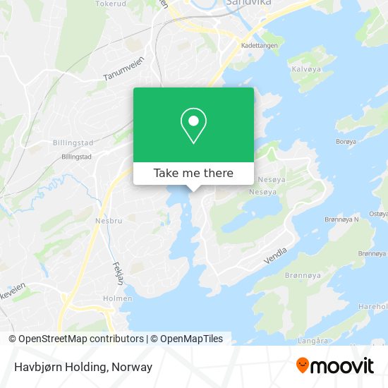 Havbjørn Holding map