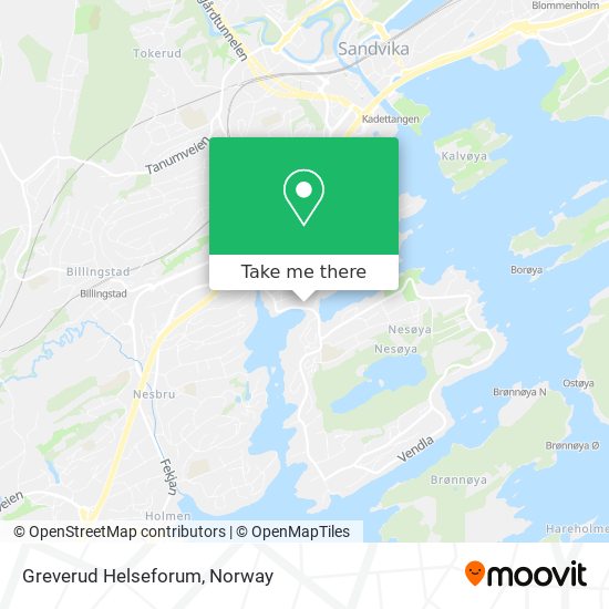 Greverud Helseforum map