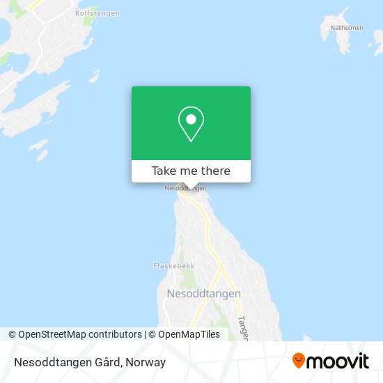 Nesoddtangen Gård map