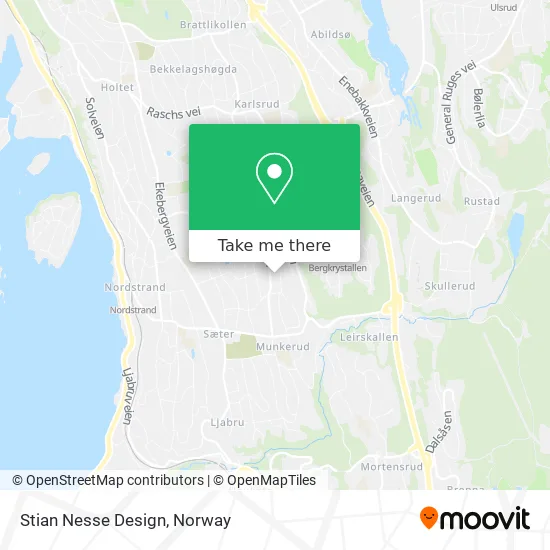 Stian Nesse Design map