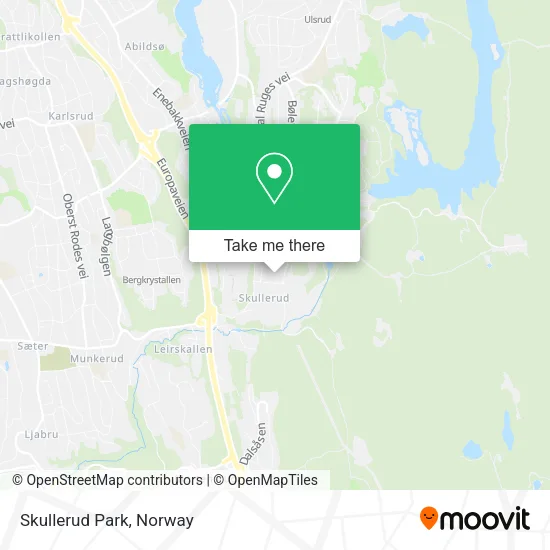 Skullerud Park map