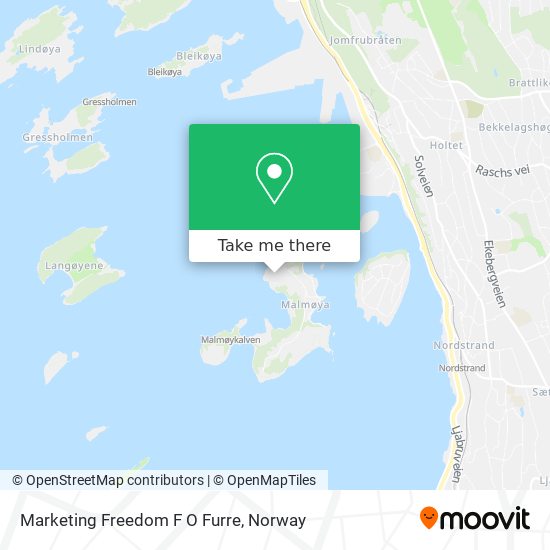 Marketing Freedom F O Furre map