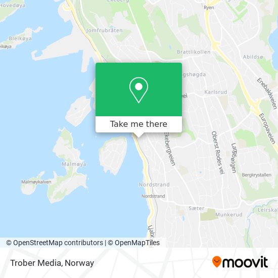 Trober Media map