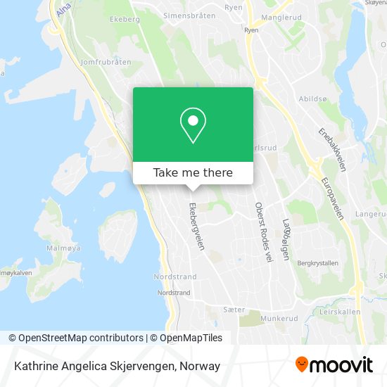 Kathrine Angelica Skjervengen map