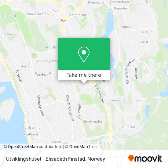 Utviklingshuset - Elisabeth Finstad map