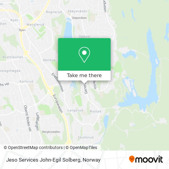 Jeso Services John-Egil Solberg map