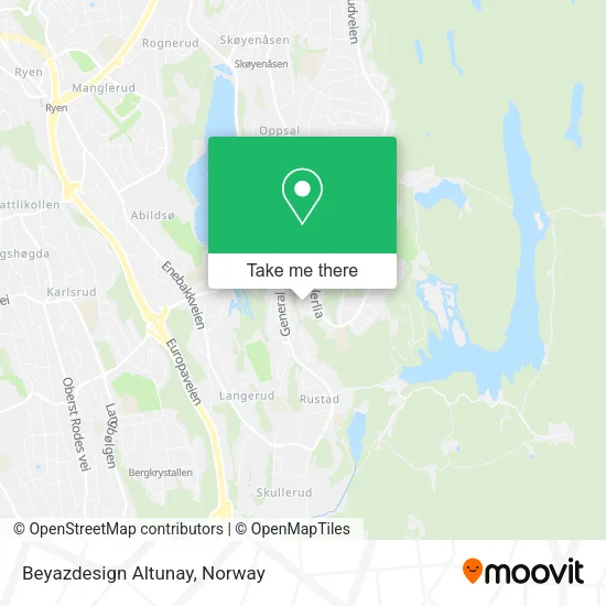 Beyazdesign Altunay map