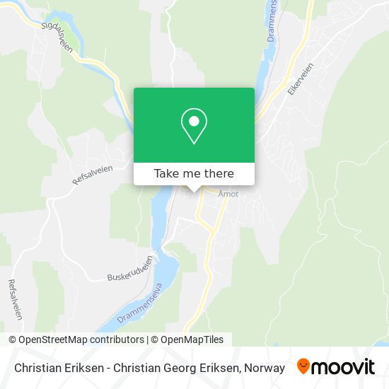 Christian Eriksen - Christian Georg Eriksen map