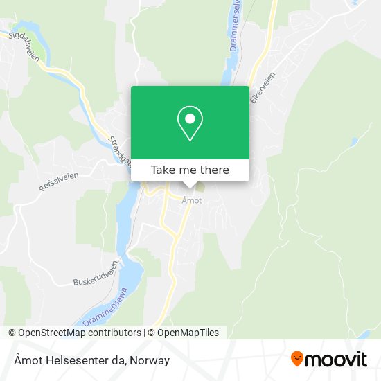 Åmot Helsesenter da map