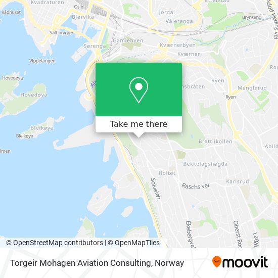 Torgeir Mohagen Aviation Consulting map