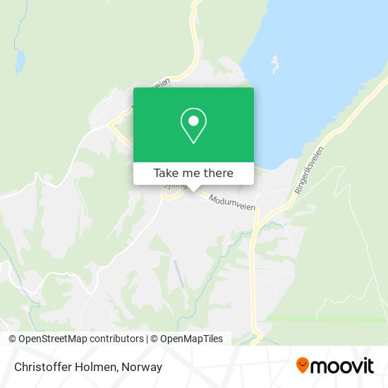 Christoffer Holmen map