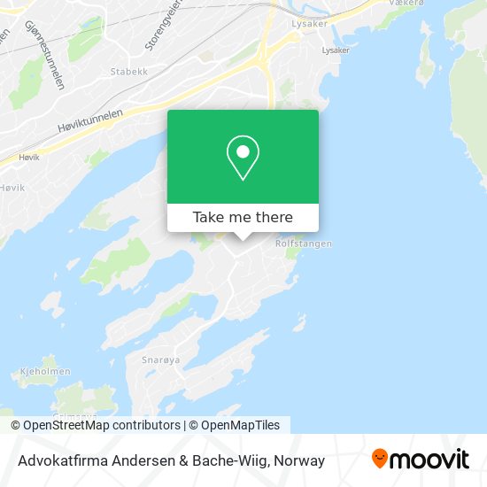 Advokatfirma Andersen & Bache-Wiig map