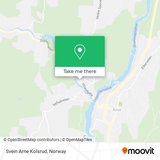 Svein Arne Kolsrud map